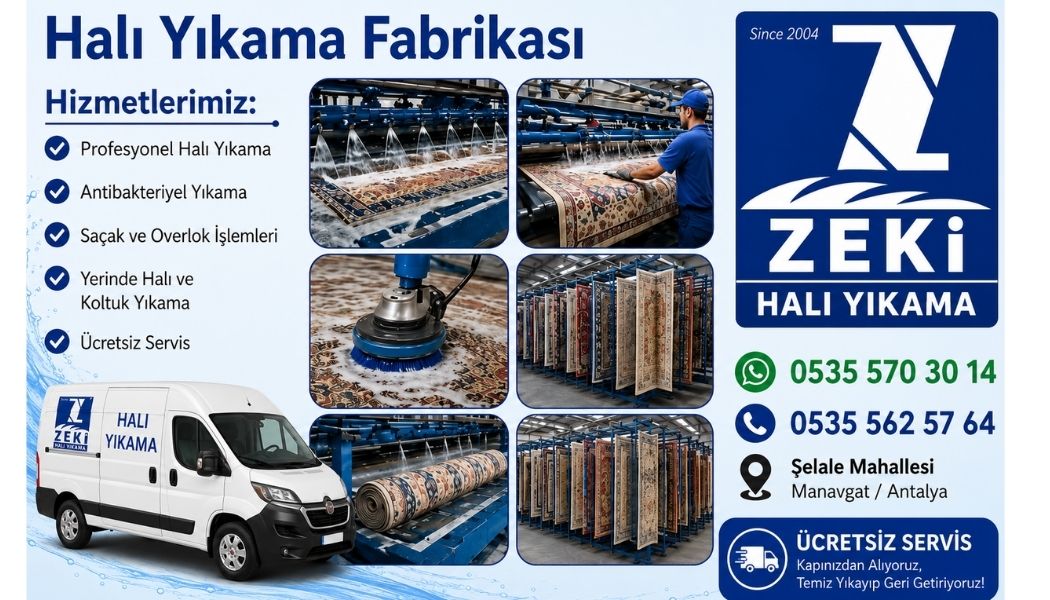  Manavgat Şelale Mahallesi Halı Yıkama
